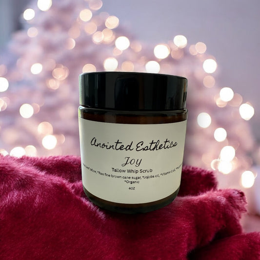Joy Tallow Whipped Peppermint Sugar Scrub